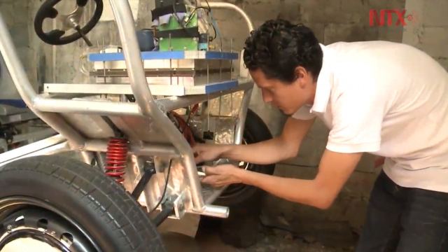 Este vehículo cero emisiones contaminantes fue creado por mexicanos