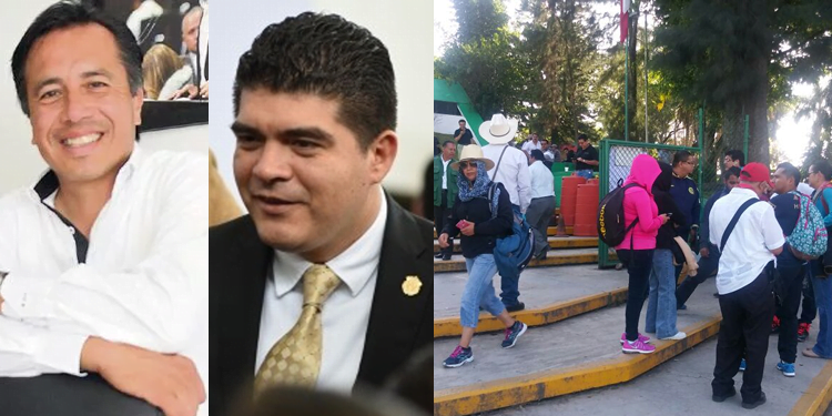 Maestros de Veracruz sin quincena y aguinaldos; esperan Cuitlahuac y Zenyazen rescate financiero
