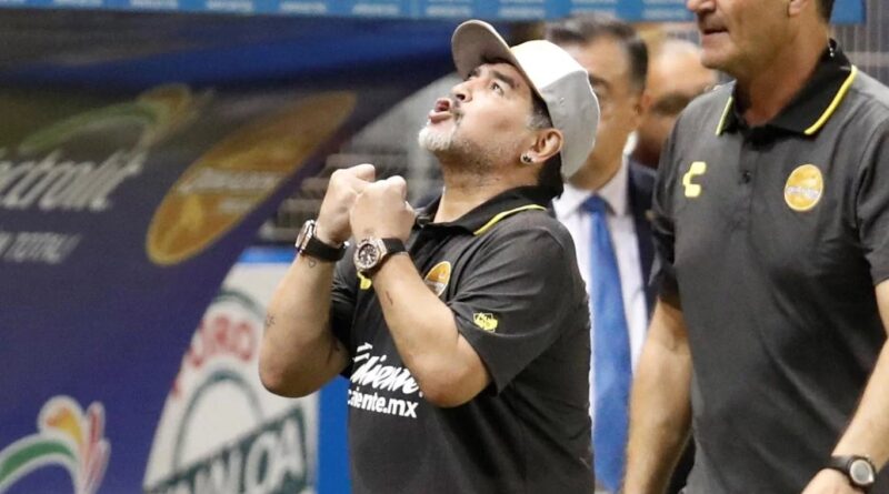 Maradona en malas condiciones