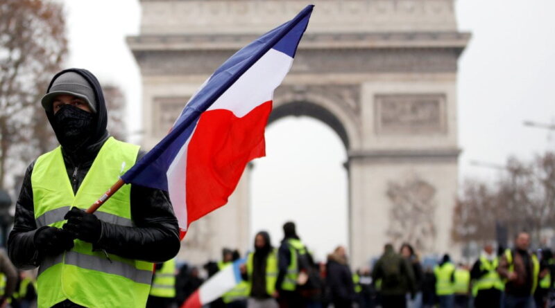Séptimo acto de protestas de los 'chalecos amarillos' en Francia