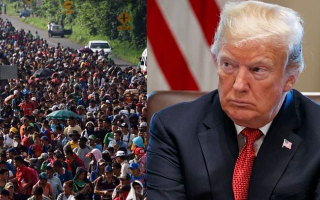 México sólo habla y no hace nada para detener a migrantes: Donald Trump