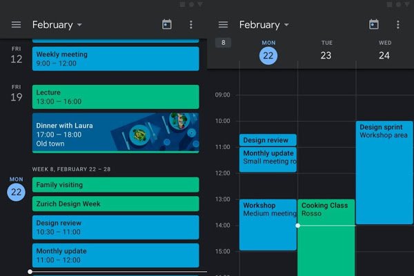 Google Calendar para Android estrena modo oscuro, y te decimos cómo activarlo