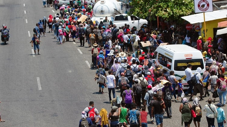 Lanzaron una campaña para que migrantes que atraviesan por México se regularicen