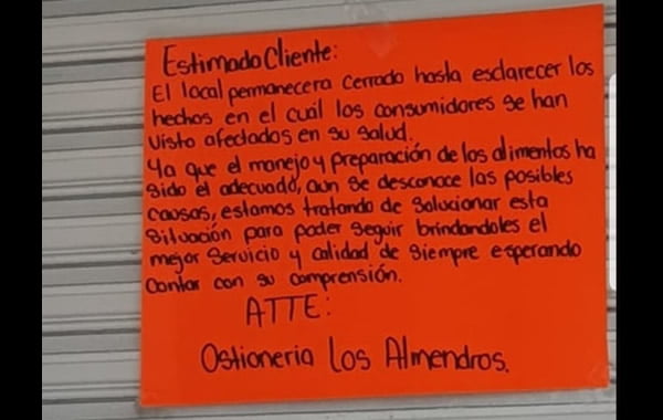 Se intoxican más de 30 personas por comer mariscos, en Minatitlán