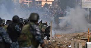 Suman 7 muertos por enfrentamientos entre policía y ciudadanos en Bolivia