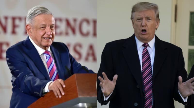 Propone AMLO a Trump acelerar entrada del T-MEC