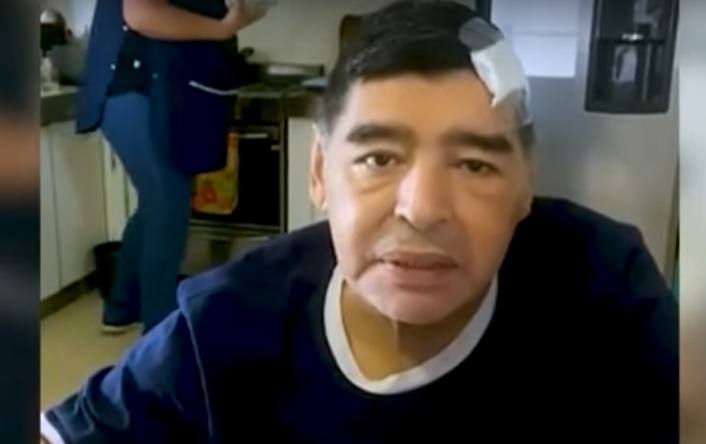 Sale a la luz insólito video de Diego Armando Maradona antes de su muerte
