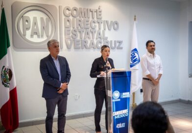 Se suma la diputada Maribel Ramírez Topete a la bancada del PAN y a la coalición Fuerza y Corazón por Veracruz